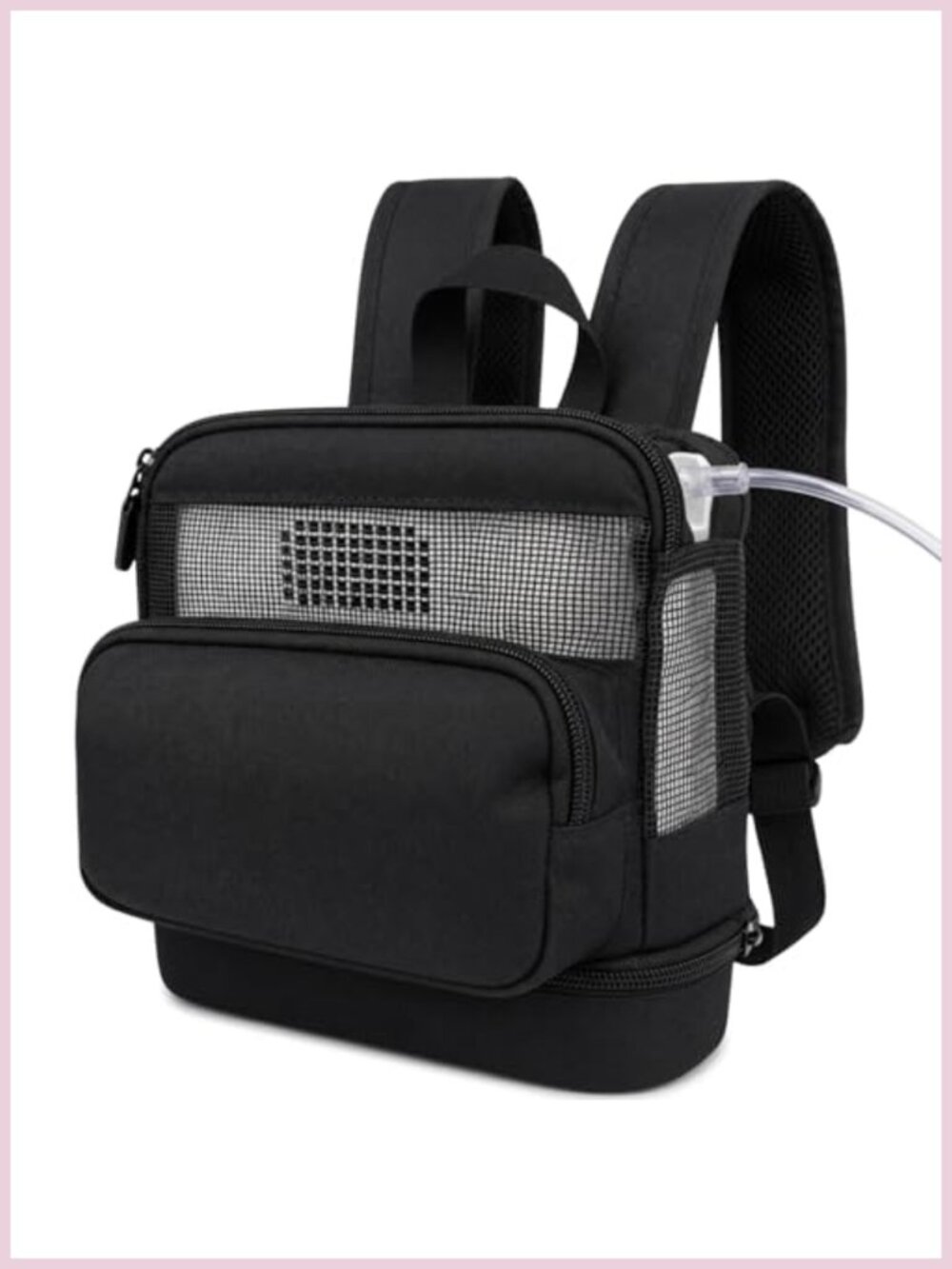 Oxygen Concentrator Backpack 15oz Padded Straps Charging Port
